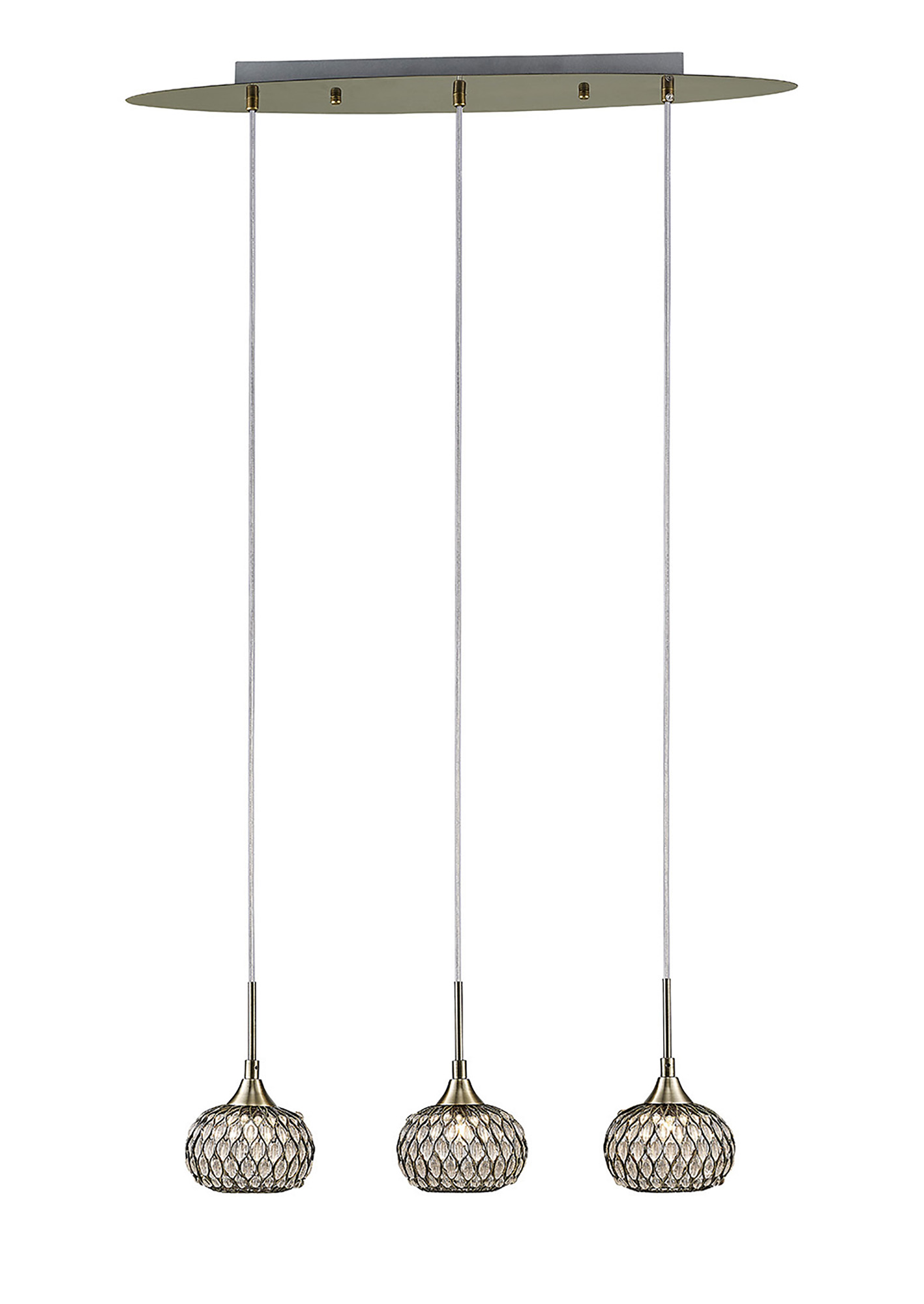 IL31514  Chelsie Pendant 3 Light